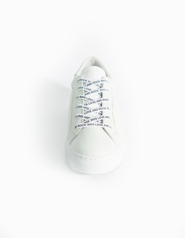 Damen IKKS Ledersneakers-3