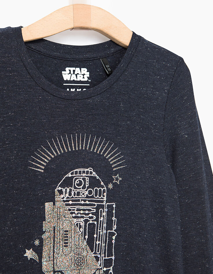 Tee-shirt R2-D2 fille-3 Tee-shirt R2-D2 fille-3