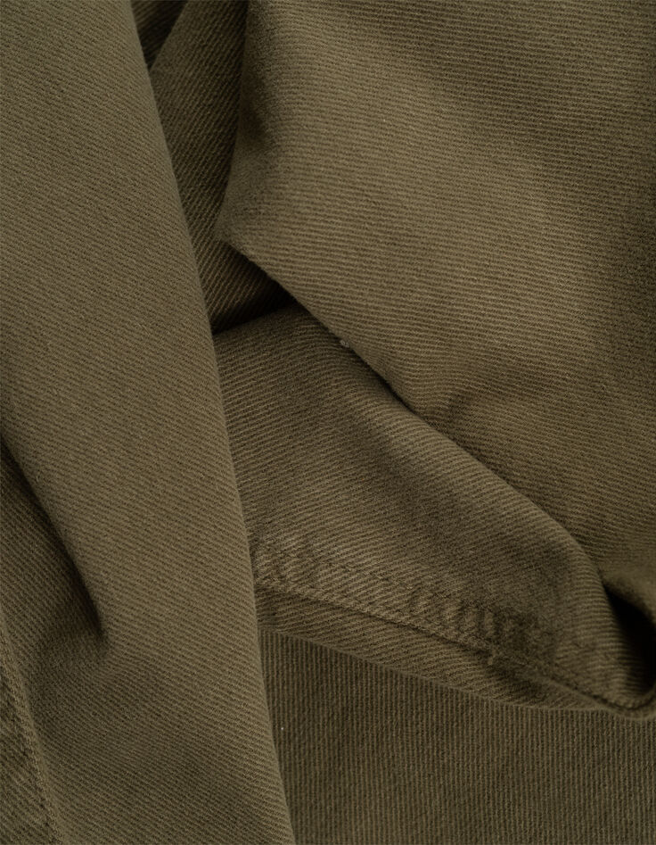 Women's khaki army slouchy jeans-7