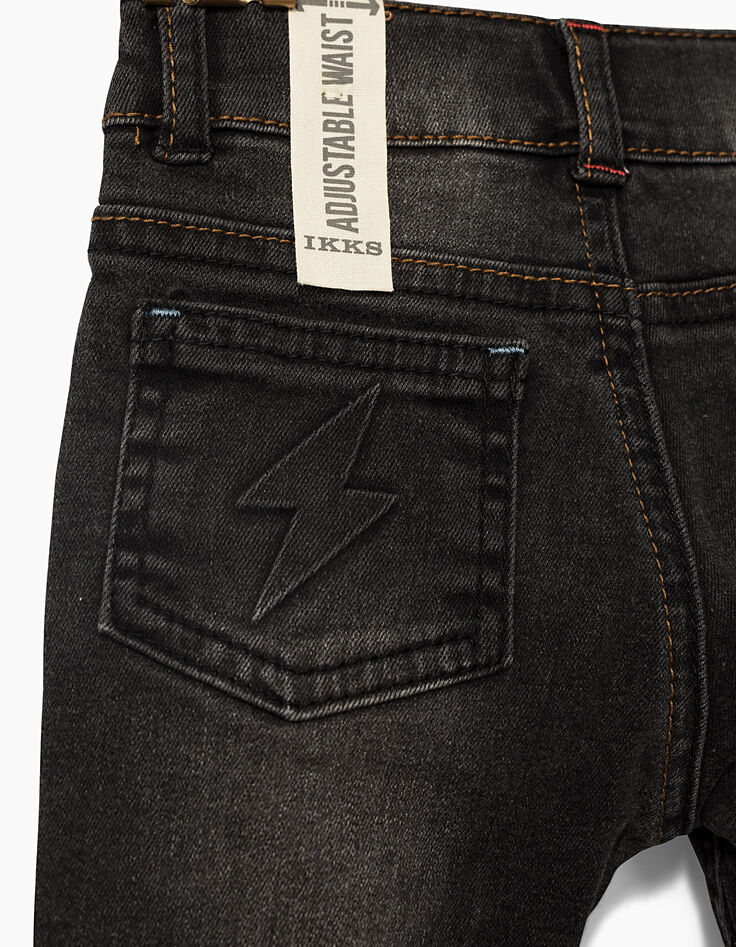 Baby boys' black jeans-4