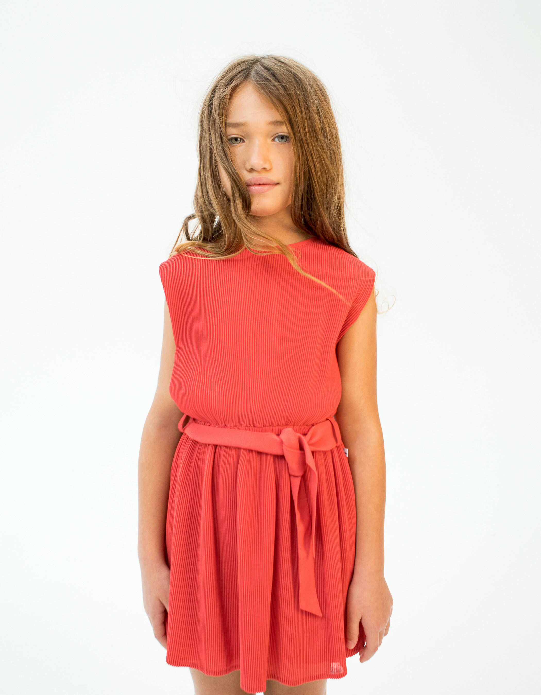 Girls red on sale dress