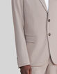 Men’s beige TRAVEL SUIT suit jacket-5