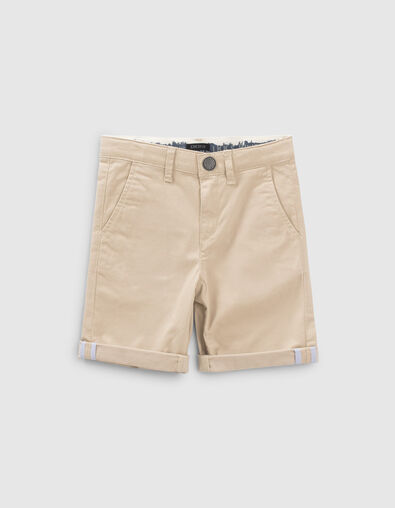 Bermuda chino beige gar&ccedil;on - IKKS