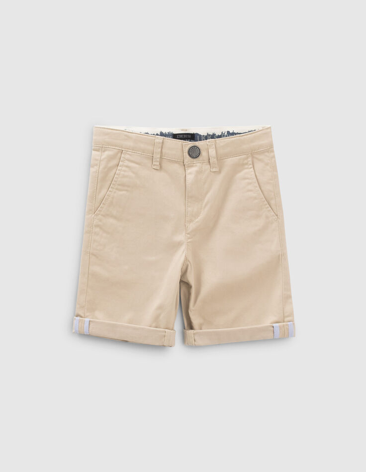 Bermuda chino beige gar&ccedil;on-1