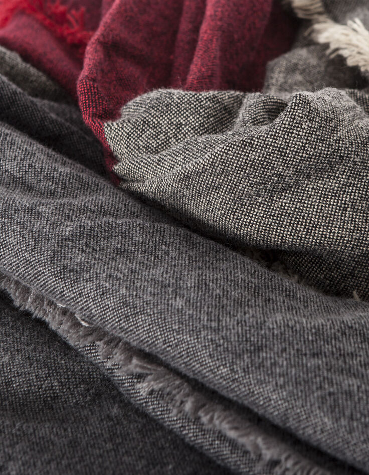Men's striped scarf-3