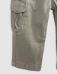 Pantalon BATTLE kaki bébé garçon-4