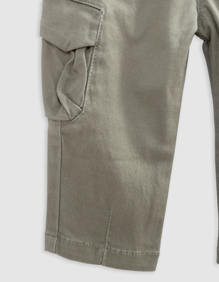 Pantalon BATTLE kaki bébé garçon-4