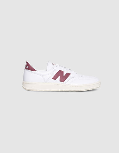Men&rsquo;s white NEW BALANCE T500 trainers - IKKS