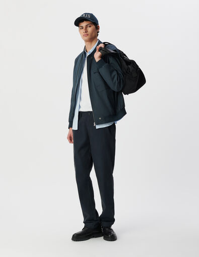 Bomber tinta nailon terciopelo hombre - IKKS