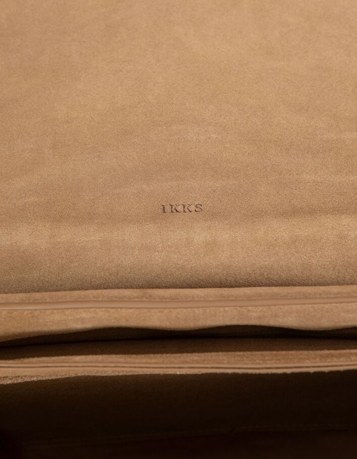 Damen-Tasche THE 1. SEASONALS Sand Leder gesteppt L - IKKS