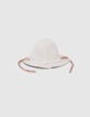 Chapeau pêche imprimé micro fleurs bébé fille-3