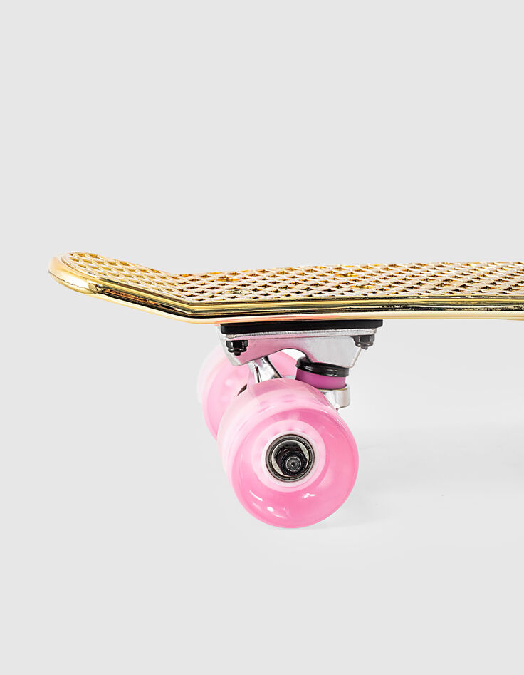 IKKS gold skateboard-2