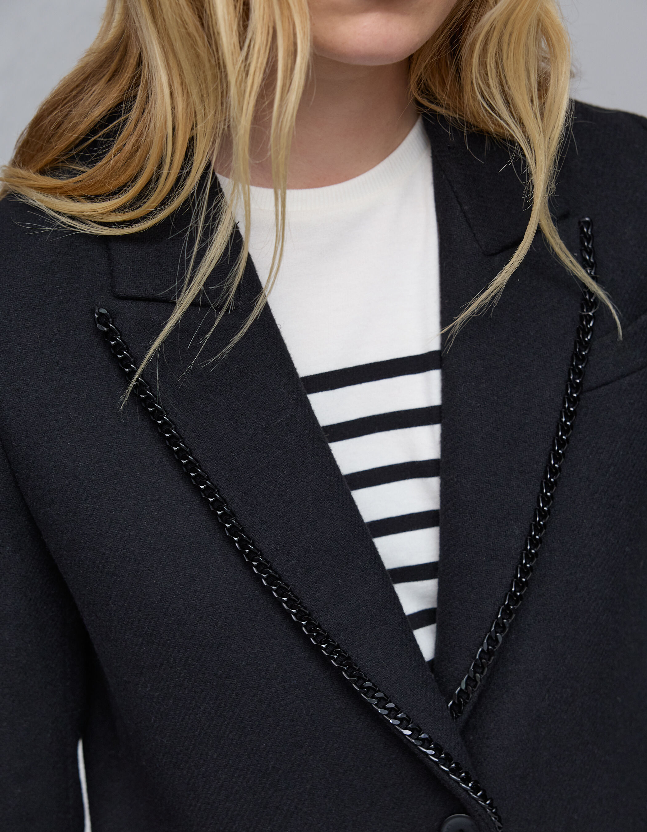 Manteau noir ikks clearance