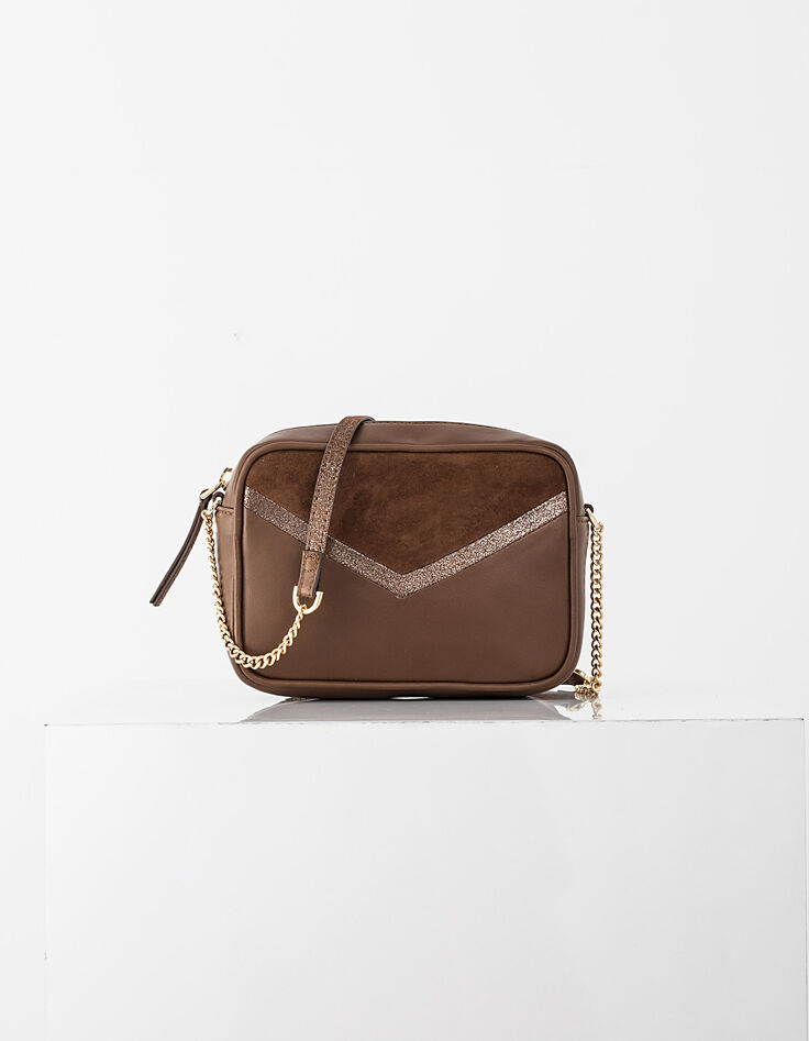 Sac à main boite sable en cuir I.Code-1