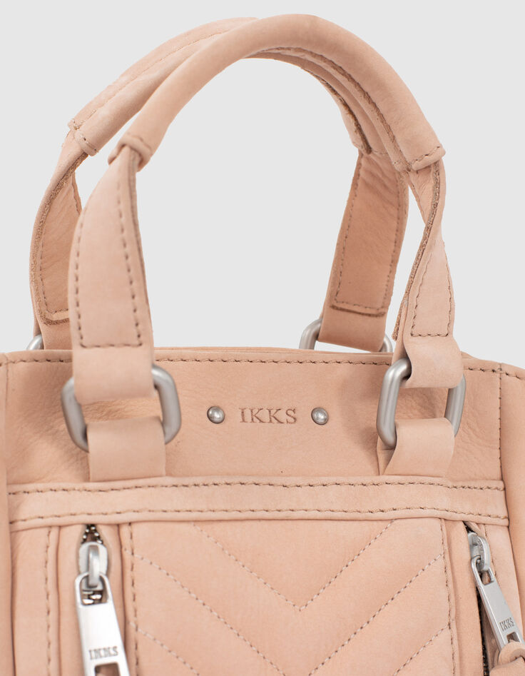 Women&rsquo;s nude colour PASTEL NANO 1440 bag-4