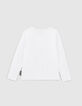 Camiseta blanco bordado Bebé Yoda IKKS - STAR WARS™ niña-4