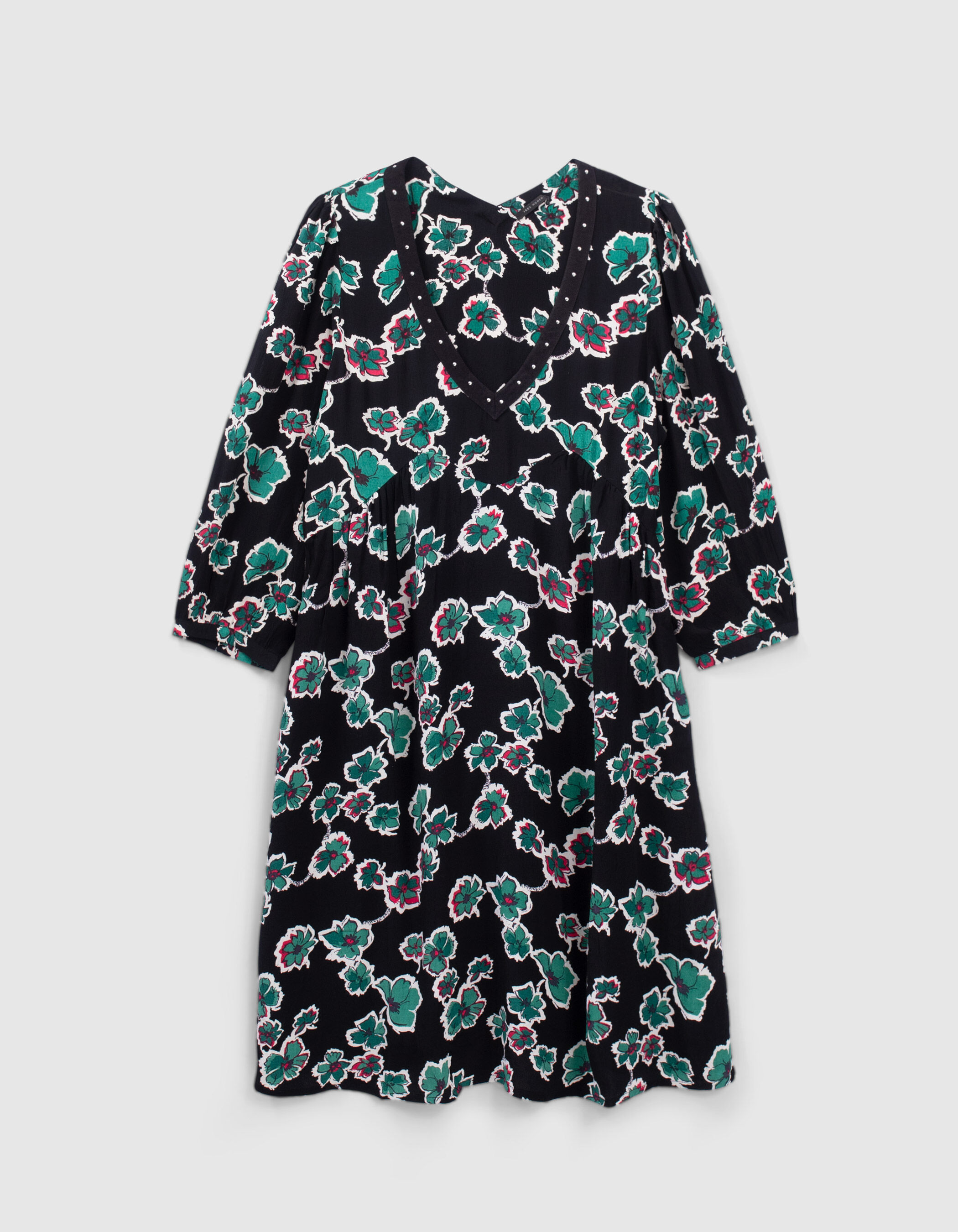 Alfred Dunner Plus Size Classic Earth Floral Crew Neck Top - Macy's