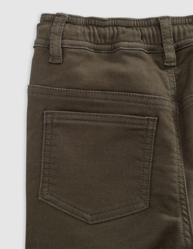 Upcycelte JOGGER khaki Jeans Kampfgeist Junge-6