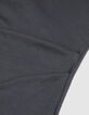 Robe t-shirt gris anthracite Femme-6
