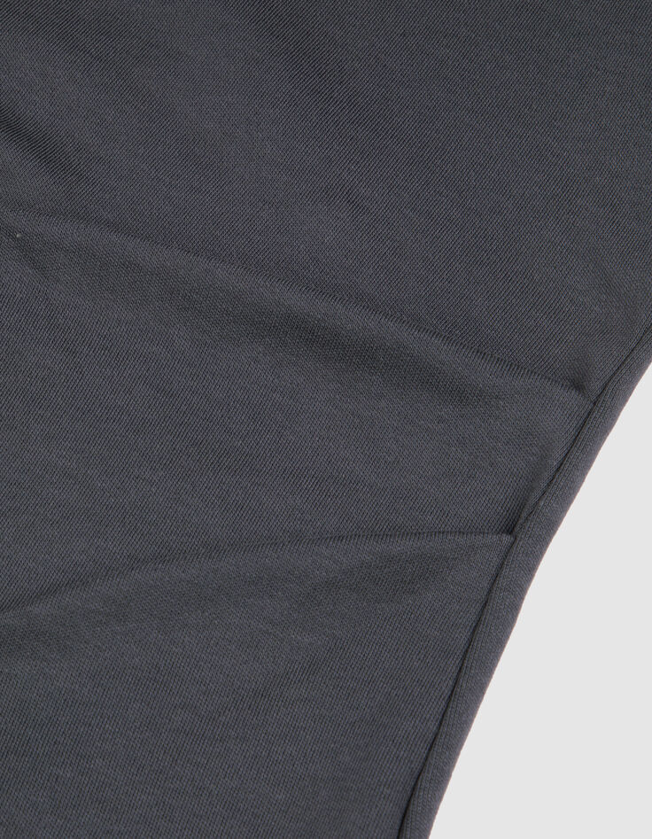 Robe t-shirt gris anthracite Femme-6