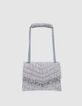 Tasche THE 1- TWEED Grau meliert, Stepp Größe M-2