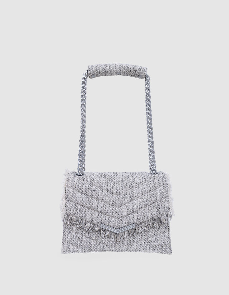 Tasche THE 1- TWEED Grau meliert, Stepp Größe M-2