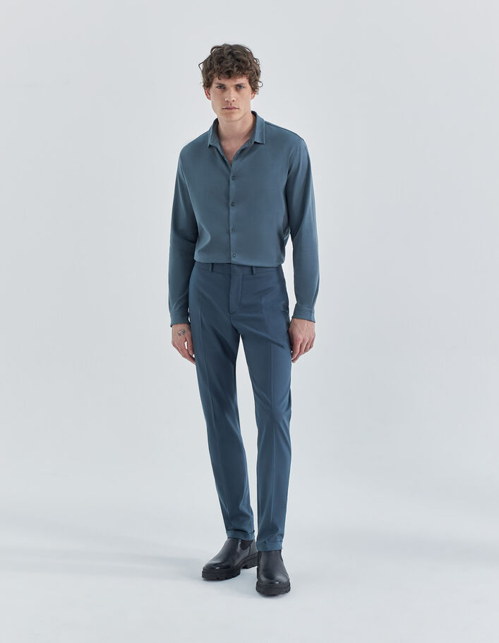 Men’s steel twill TRAVEL SUIT suit trousers-4
