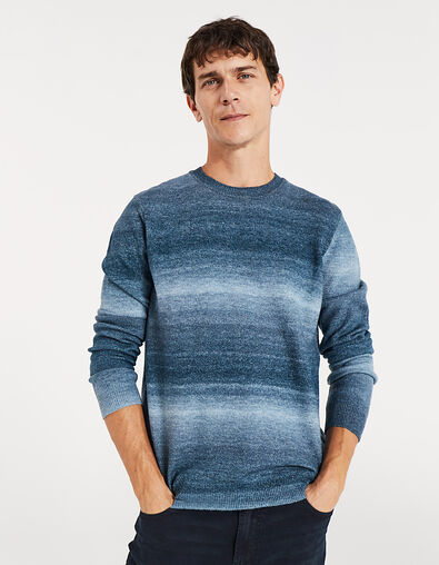 Pull glacier tricot dégradé Homme - IKKS