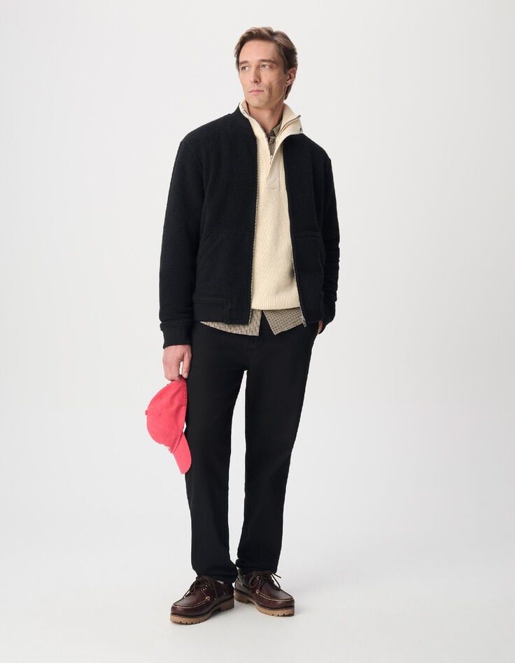 Jean jogg noir taille &eacute;lastiqu&eacute;e Harold Homme-1