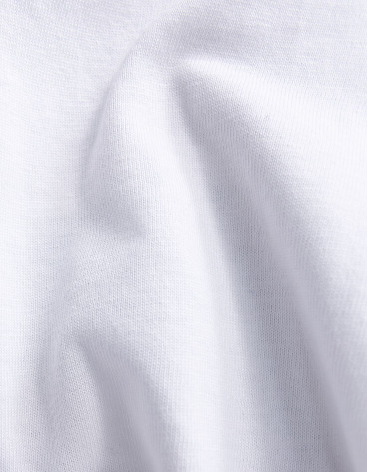 T-shirt blanc coton bio dragon-K garçon-8