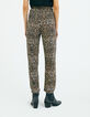 Women’s arabesque print suit trousers-2
