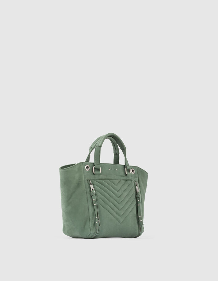 Women’s almond green PASTEL MEDIUM 1440 tote bag - IKKS