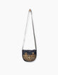 Sac à main navy à découpe léopard fille-1