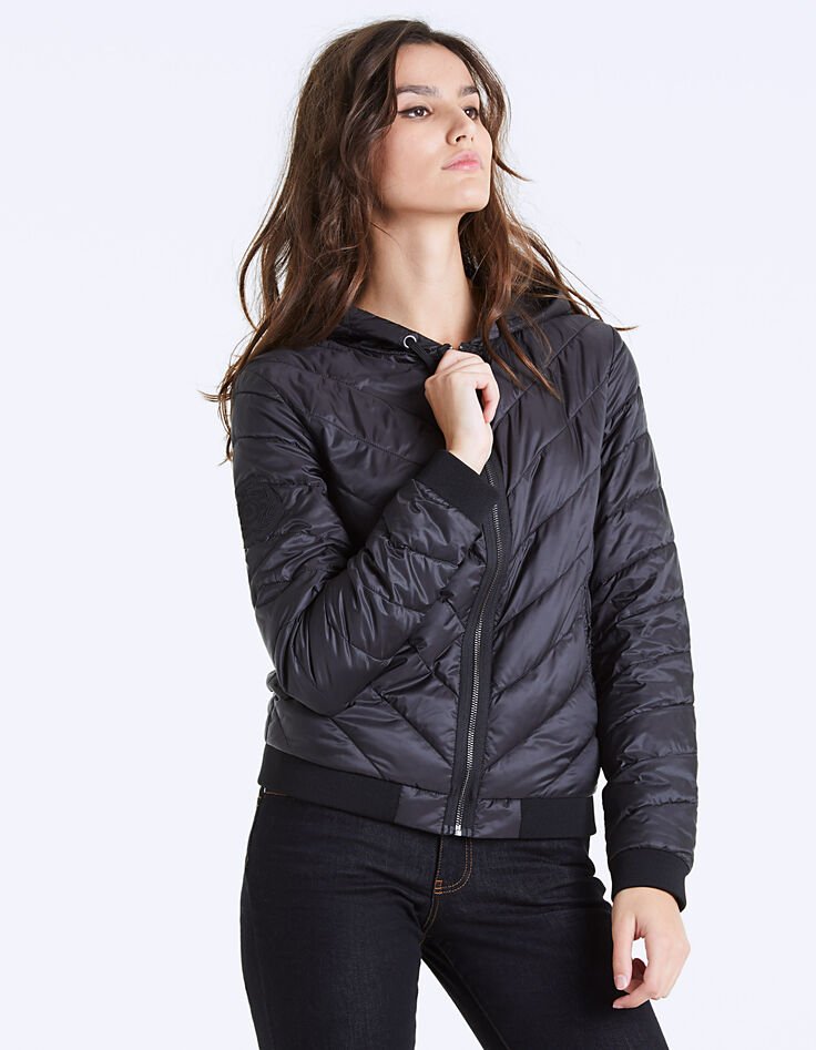 Sous-doudoune capuche femme-2