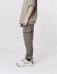 Upcyclede jeans JOGGER kaki strijdlust jongen-2