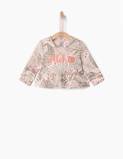 Sweat rose bébé fille - IKKS