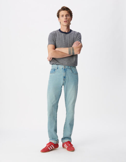 Jean droit bleu Serge Homme - IKKS