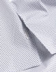 Men's white geometric print REGULAR shirt-5