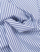 Chemise REGULAR bleu ray&eacute;e 100% coton Homme-9