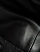 Schwarzer Oversize-Damenblazer Leder-6