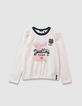 Camiseta blanca bruja Harry Potter niña-2