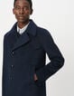 Heren peacoat van marineblauwe wol-6 Heren peacoat van marineblauwe wol-6