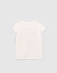 T-shirt blanc cassé coeur broderies ethniques fille-2