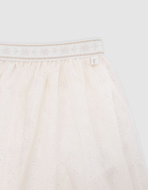 Ecru tuturok met glitters meisjes - IKKS