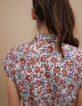 I.Code off-white floral print dress-5