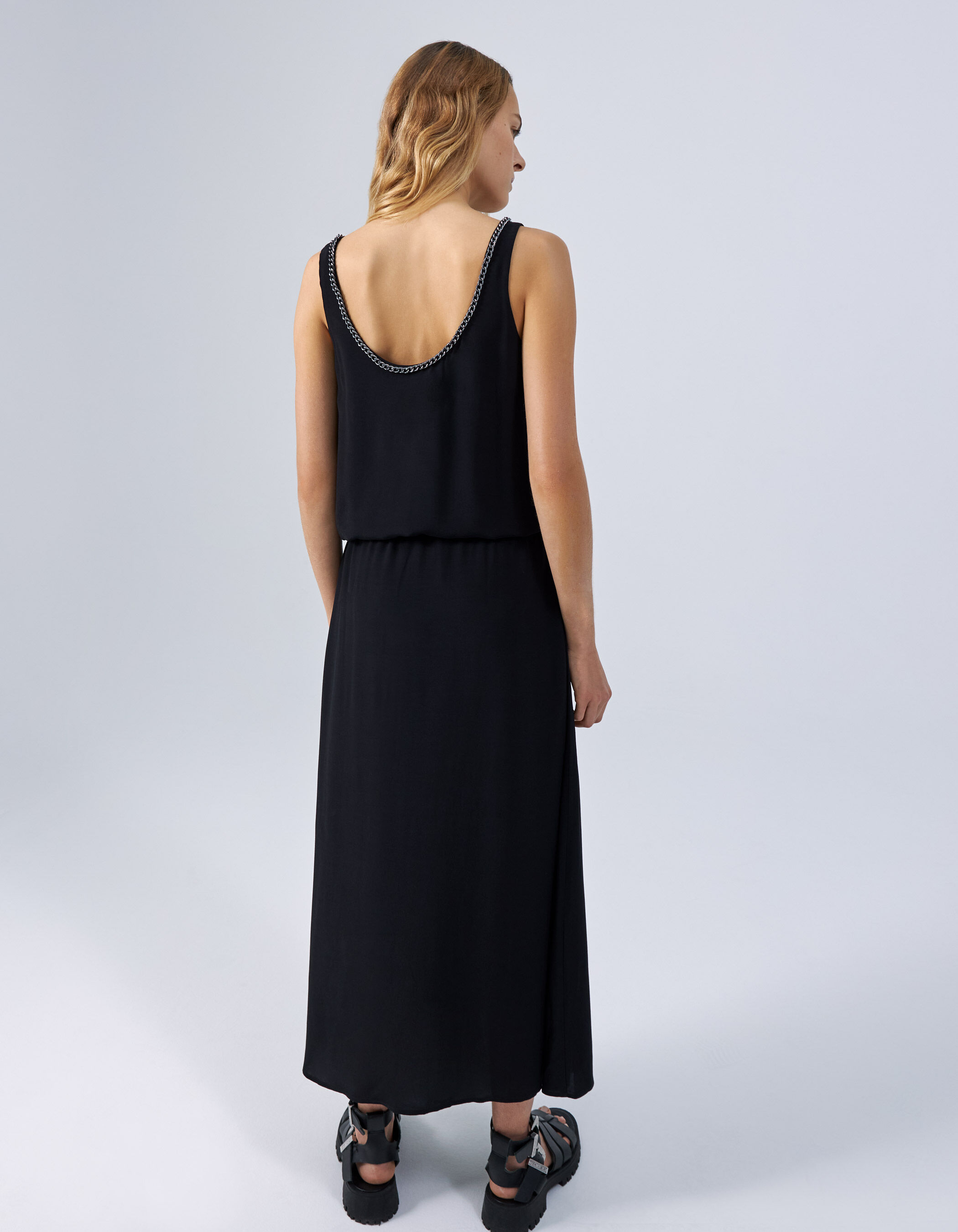 Ikks robe deals longue noire