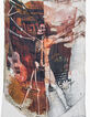 Men’s beige arty rock scarf-2