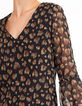 Top negro jacquard estampado ikat corazones I.Code-5