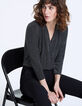 Combinaison pantalon bi-matière femme-1