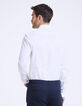 Chemise regular blanche anti-tâche Homme-5